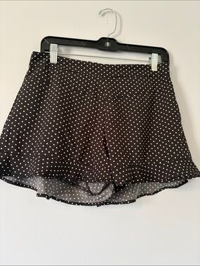 FAVLUX Black & White Polka Dot Skort